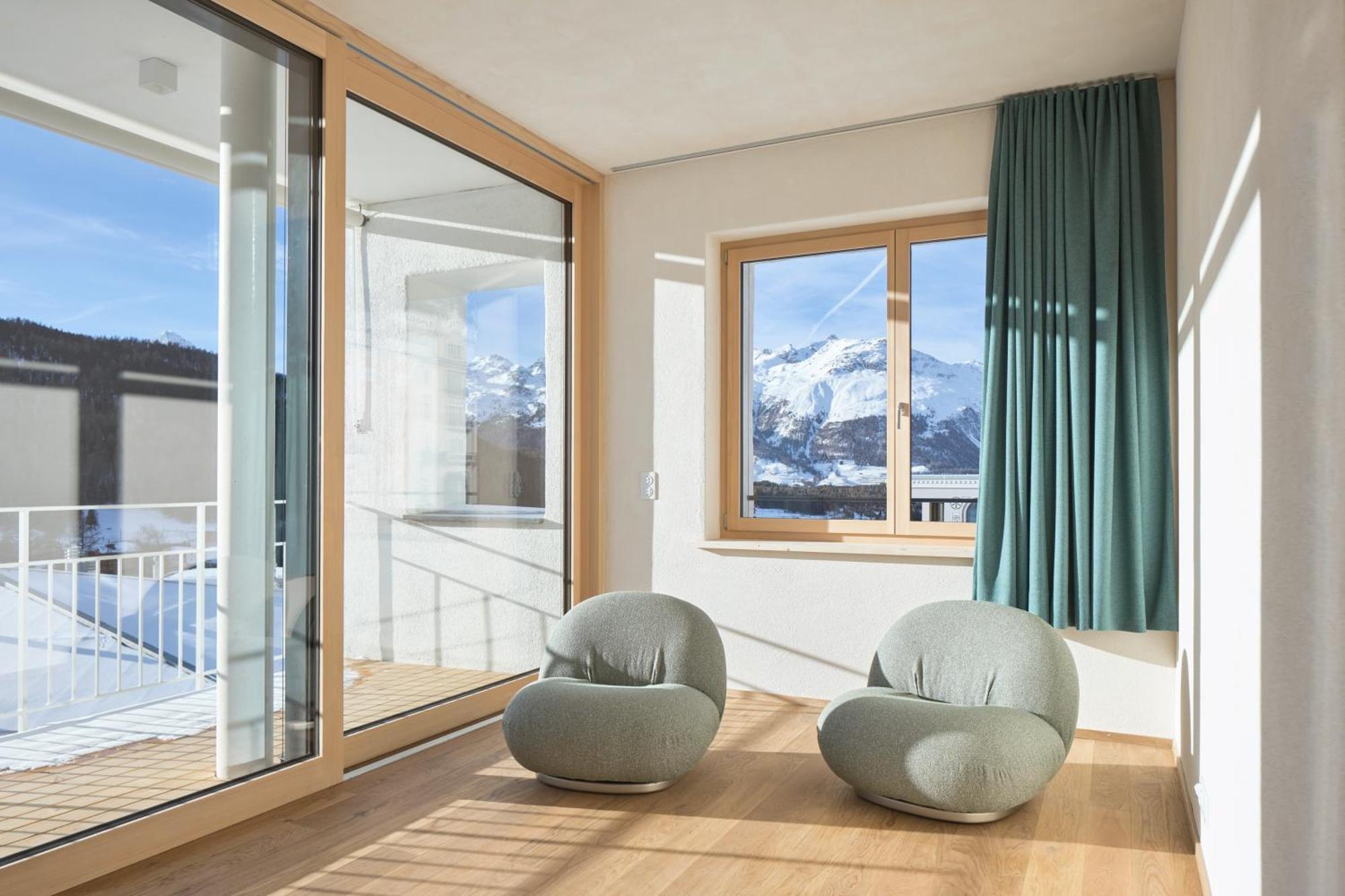 Hotel Maistra 160 Pontresina Kültér fotó