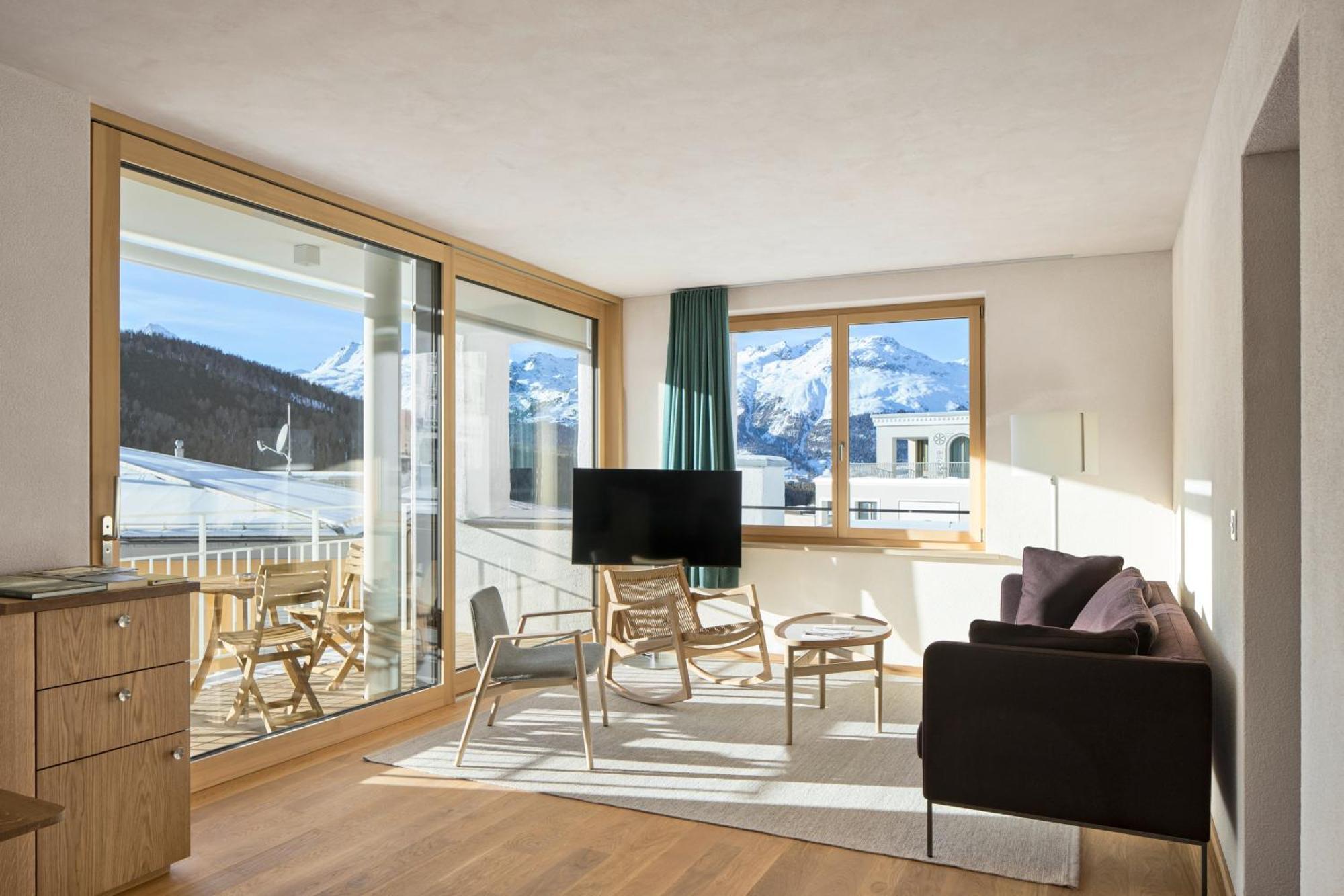 Hotel Maistra 160 Pontresina Kültér fotó