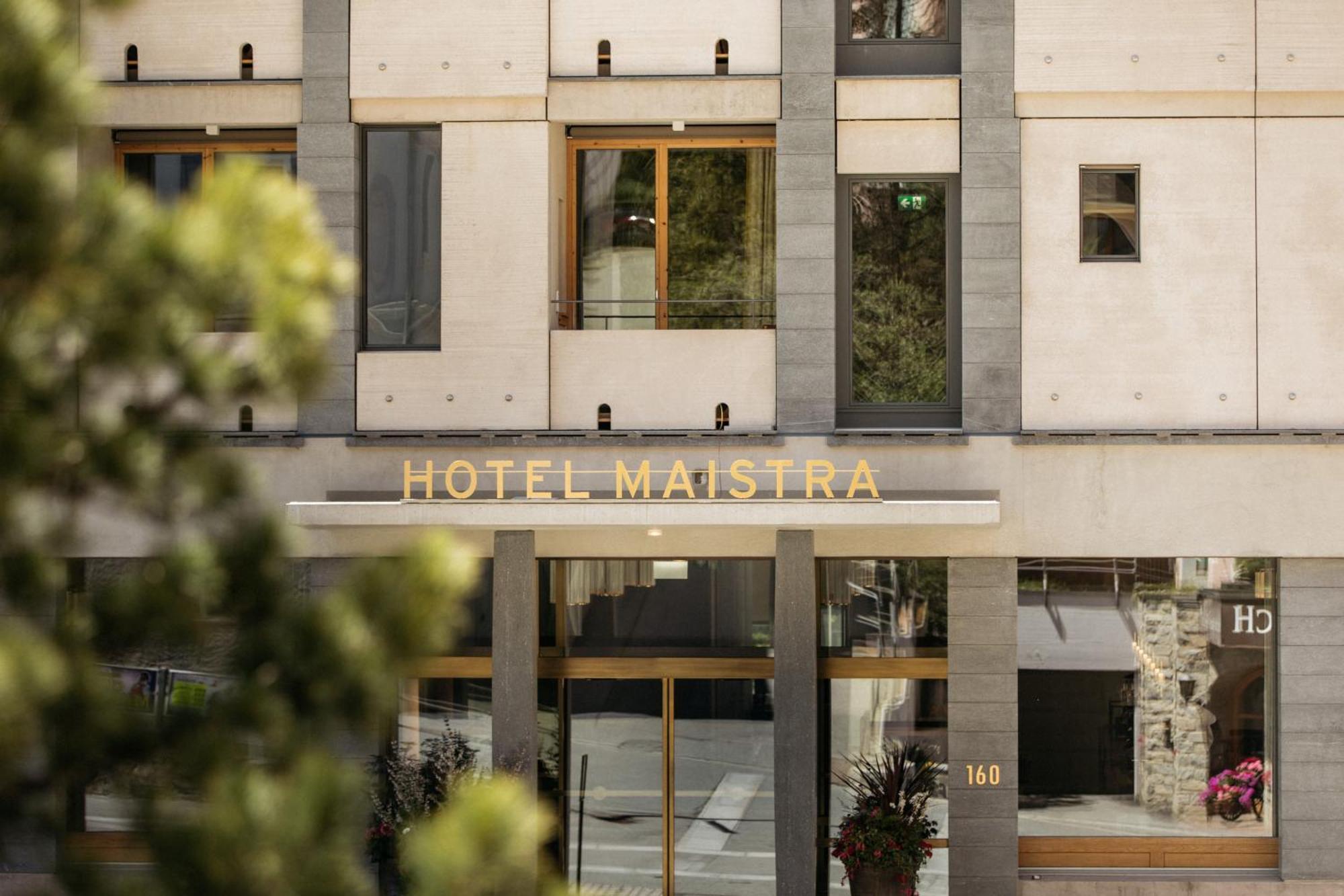 Hotel Maistra 160 Pontresina Kültér fotó